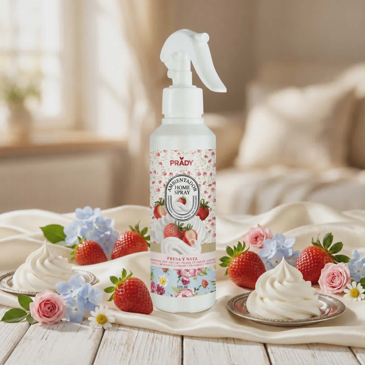 Brume parfumée - Fraise & crème