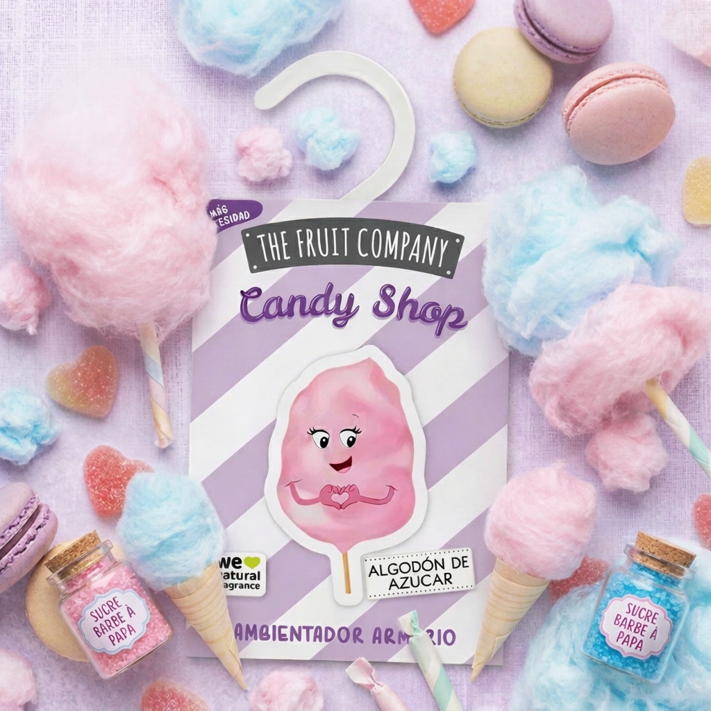 Sachet parfumé pour armoire - Barbe à papa