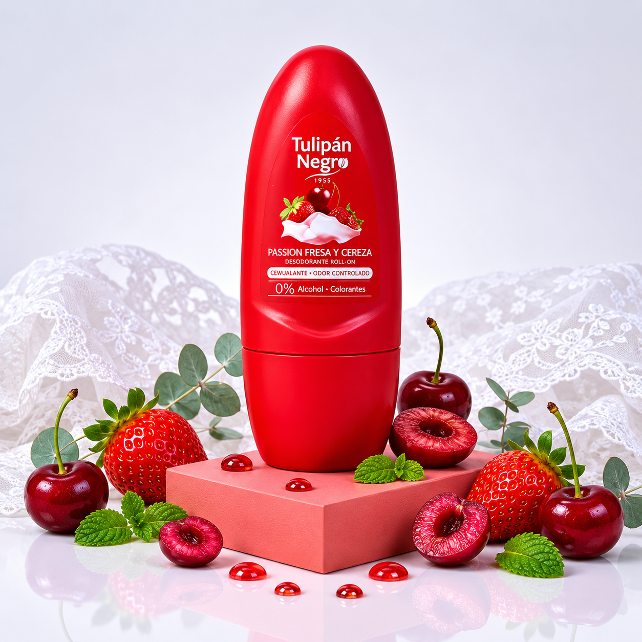 Déodorant bille - Fraise & cerise